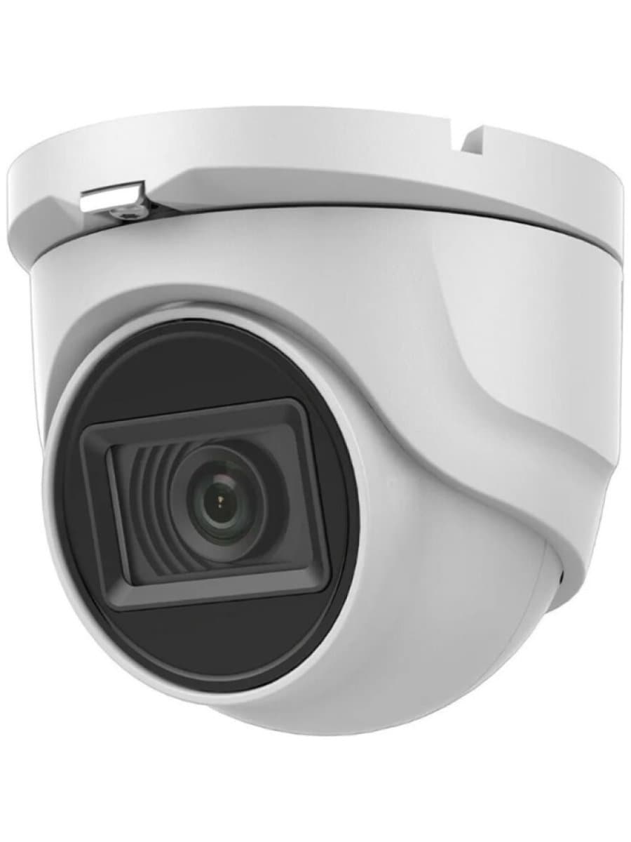 HD-TVI видеокамера HIWATCH DS-T503A(B) (2.8mm) купольн,уличная 5MP,IR 30M,MIC