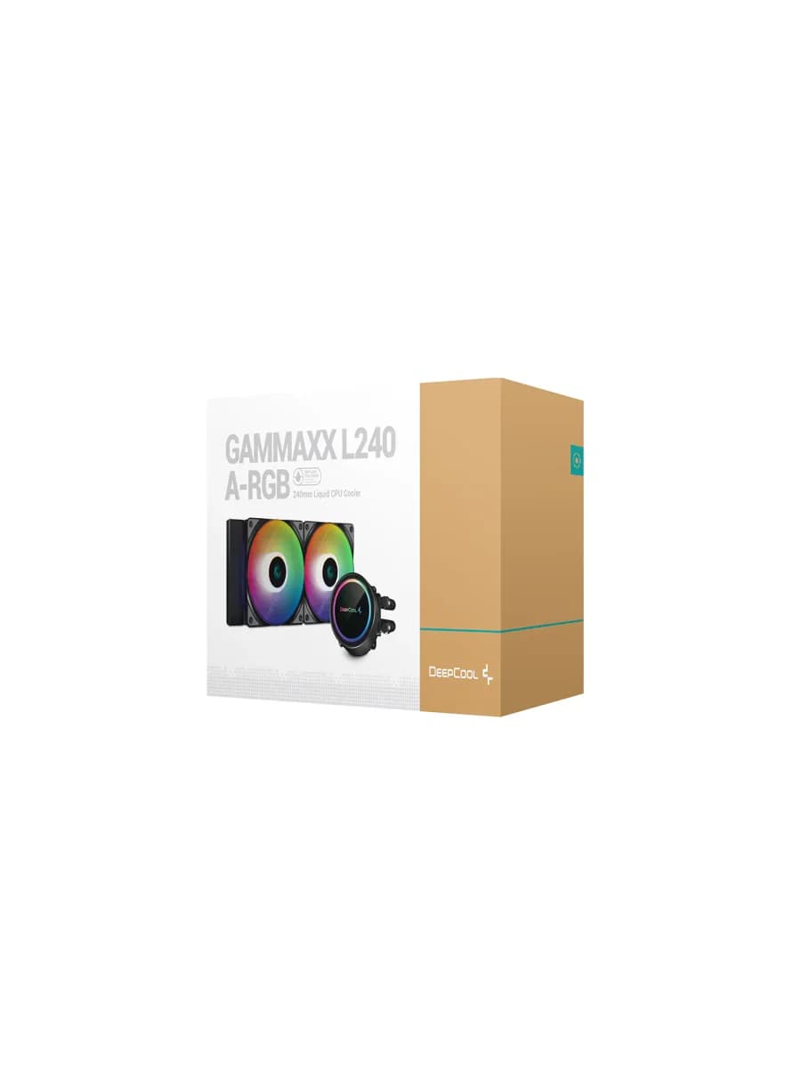 Система охлаждения DEEPCOOL GAMMAXX L240 ARGB 2xARGB120 FAN LGA20xx/1700/1366/1150/1155/1156/AM4/AM3+/AM3/AM2+/FM2+/