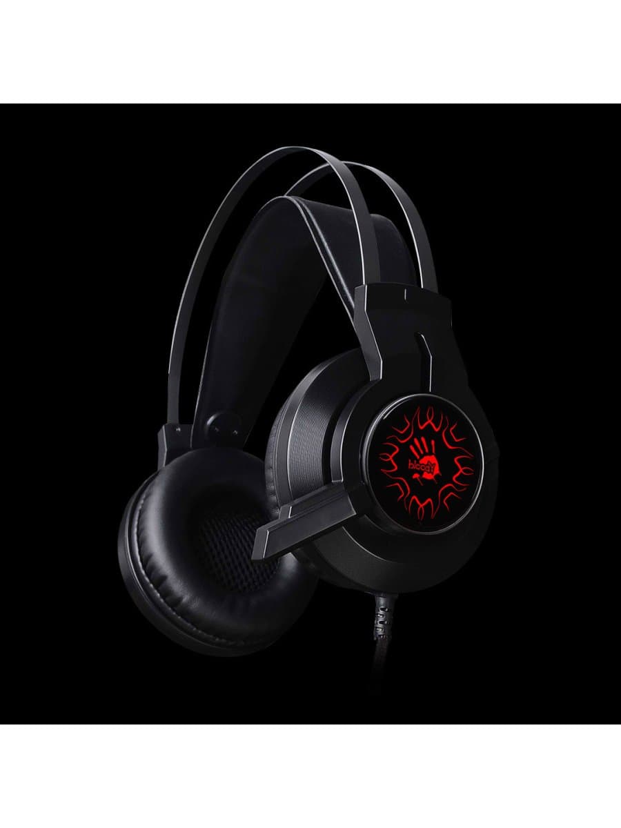 Наушники с микрофоном A4Tech BLOODY J437 7.1 HiFi Gaming Black USB