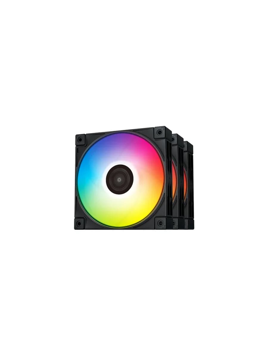 Кулер для корпуса DEEPCOOL FC120(3IN1 SET) A-RGB LED 3x120x120x25mm Hydro Bearing 500-1800rpm