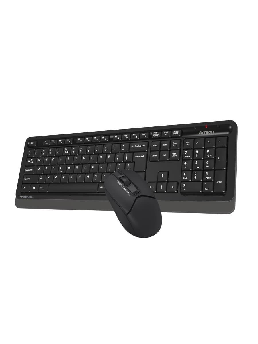 Комплект клавиатура и мышь A4TECH FSTYLER FG1012 (FG12+FGK10) MULTIMEDIA SLEEK COMFORT KEYBOARD + MOUSE COMBO SET WIRELESS BLA
