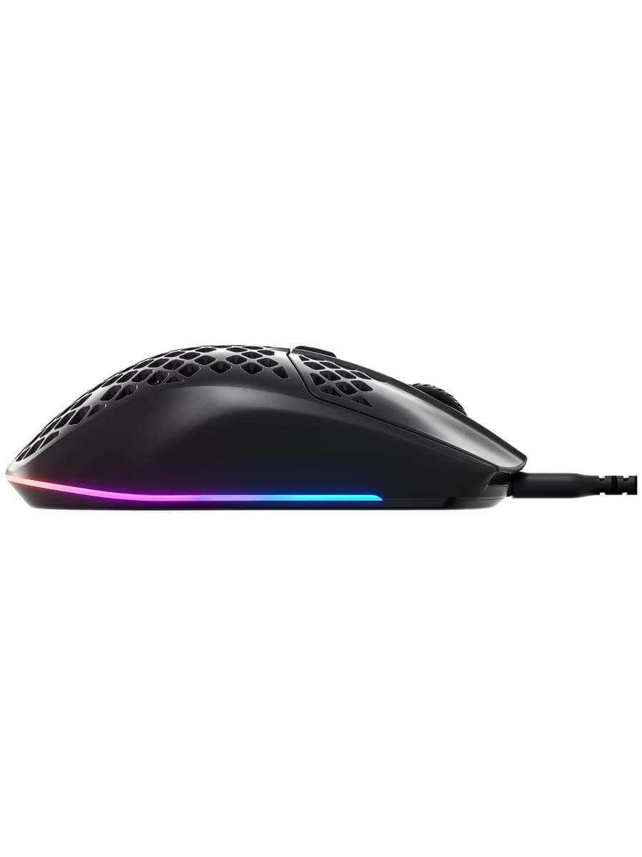 Мышь игровая SteelSeries Aerox 3 Onyx Gaming Mouse, 8500cpi 6 button,USB,BLACK