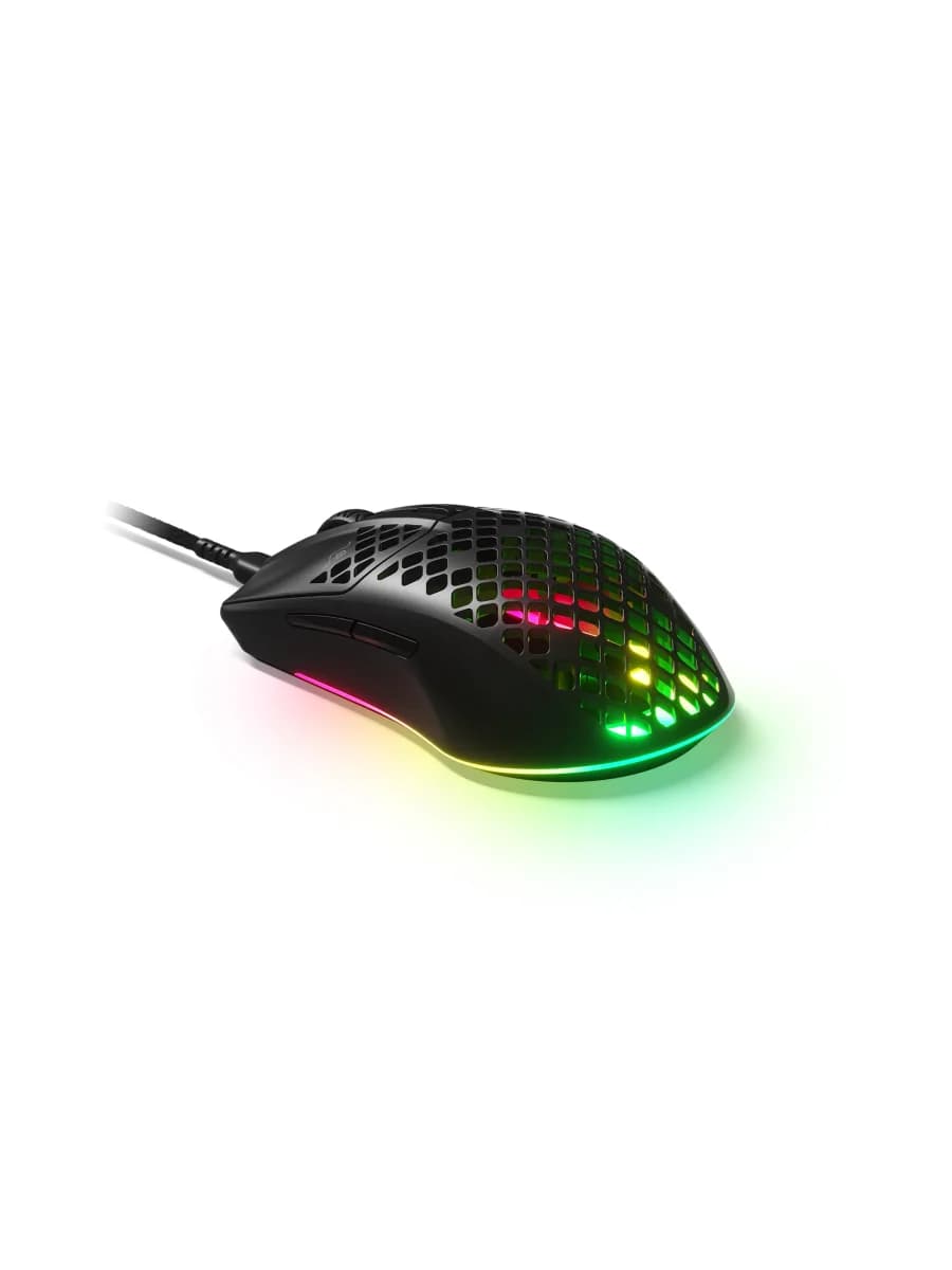 Мышь игровая SteelSeries Aerox 3 Onyx Gaming Mouse, 8500cpi 6 button,USB,BLACK