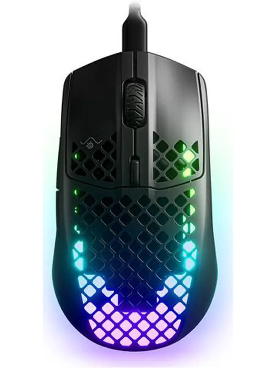 Мышь игровая SteelSeries Aerox 3 Onyx Gaming Mouse, 8500cpi 6 button,USB,BLACK