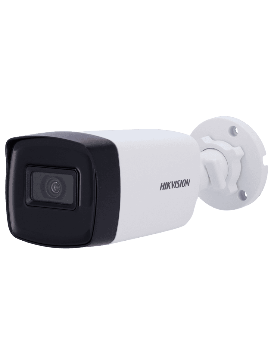 HD-TVI видеокамера HIKVISION DS-2CE17H0T-IT3FS(2.8mm) цилиндр,уличн 5MP,IR 40M,MIC,METAL+PLAST
