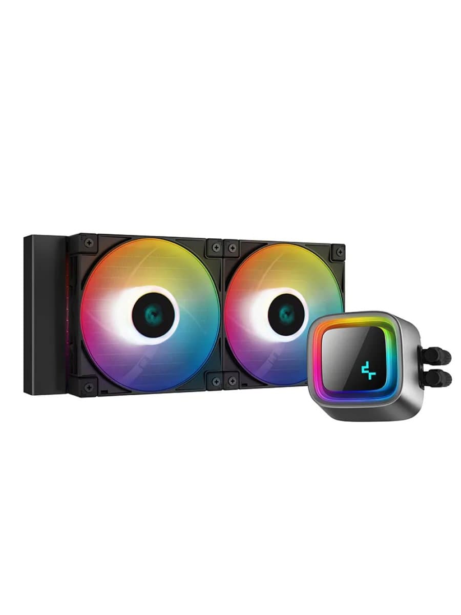 Система охлаждения DEEPCOOL LS520 RGB120*2 FAN LGA20xx/1700/1200/115*/AMD