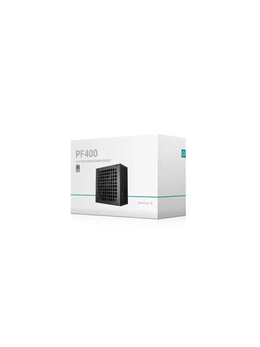 Блок питания DEEPCOOL PF400D 400W 80 PLUS certified 200-240V/ATX12V 2.3 & SSI EPS 12V Black flat