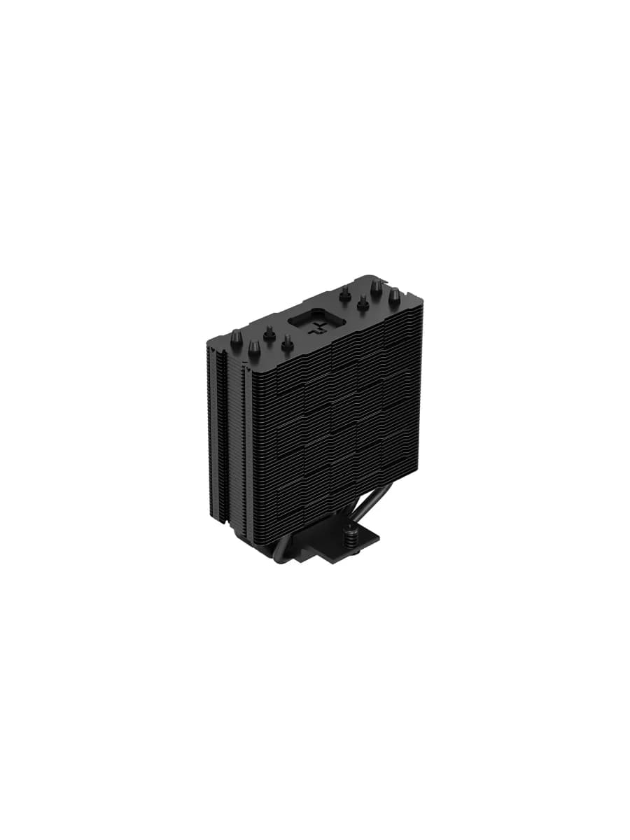 Кулер для процессора DEEPCOOL AG400 BLACK ARGB LGA115*/1700/1200/AMD 120mm PWM fan,300-1850rpm,4HP