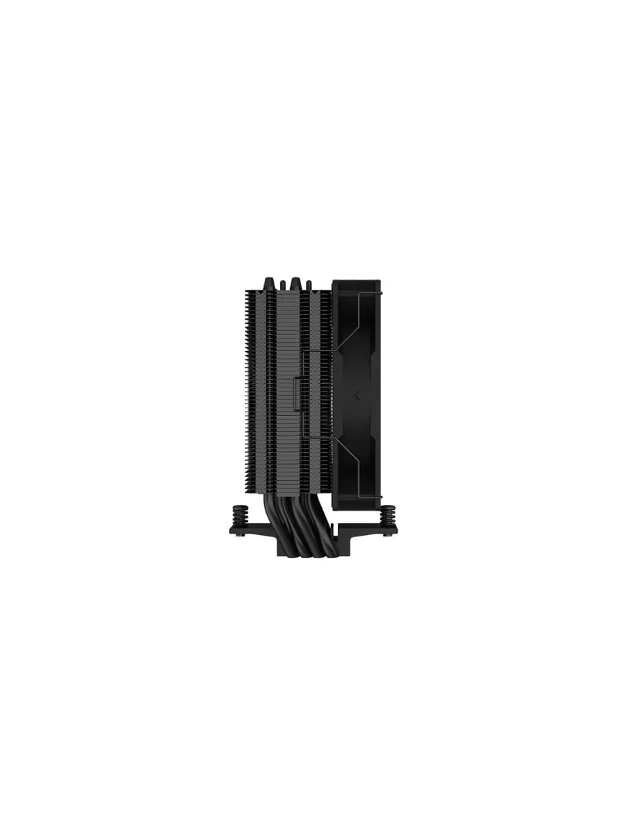 Кулер для процессора DEEPCOOL AG400 BLACK ARGB LGA115*/1700/1200/AMD 120mm PWM fan,300-1850rpm,4HP