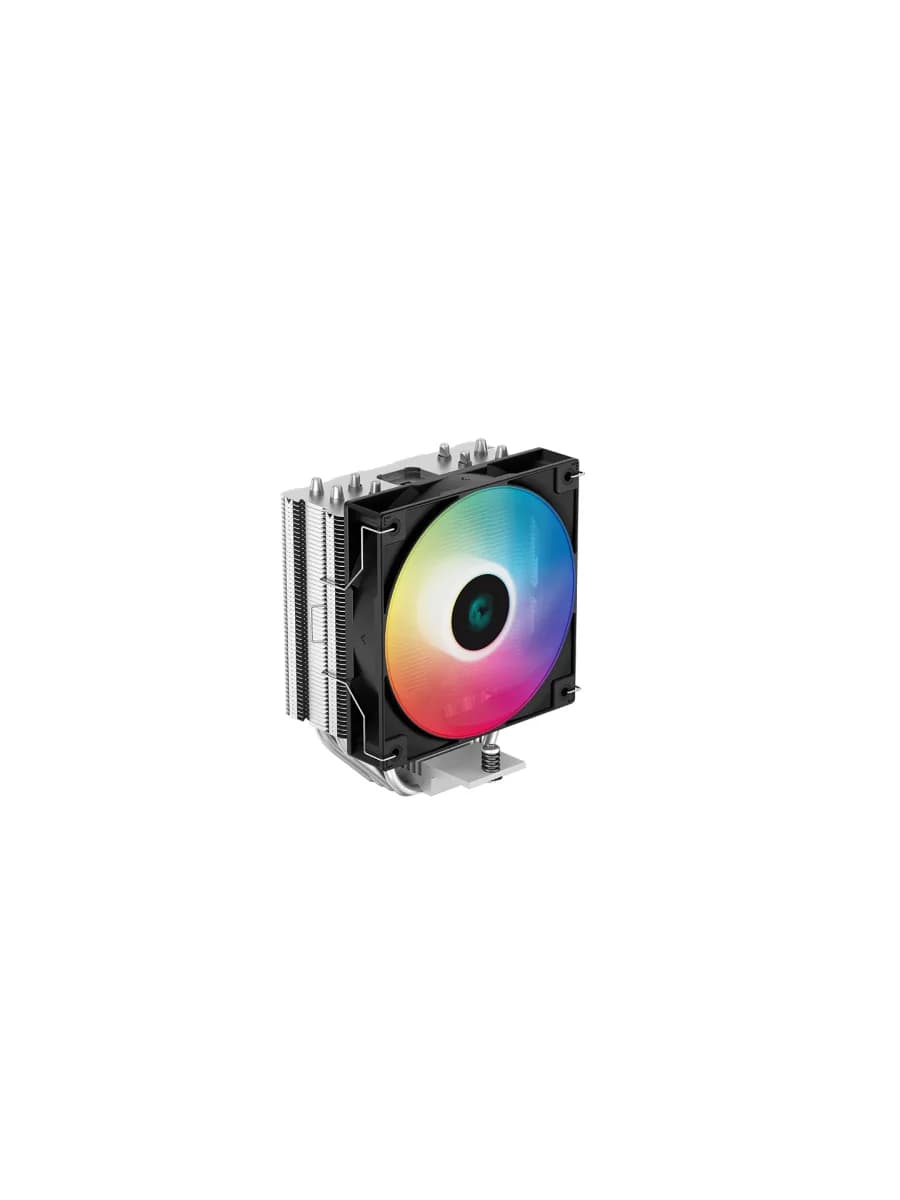 Кулер для процессора DEEPCOOL AG400 LED LGA115*/1700/1200/AMD 120mm 6-LED PWM fan,500-2000rpm,4HP