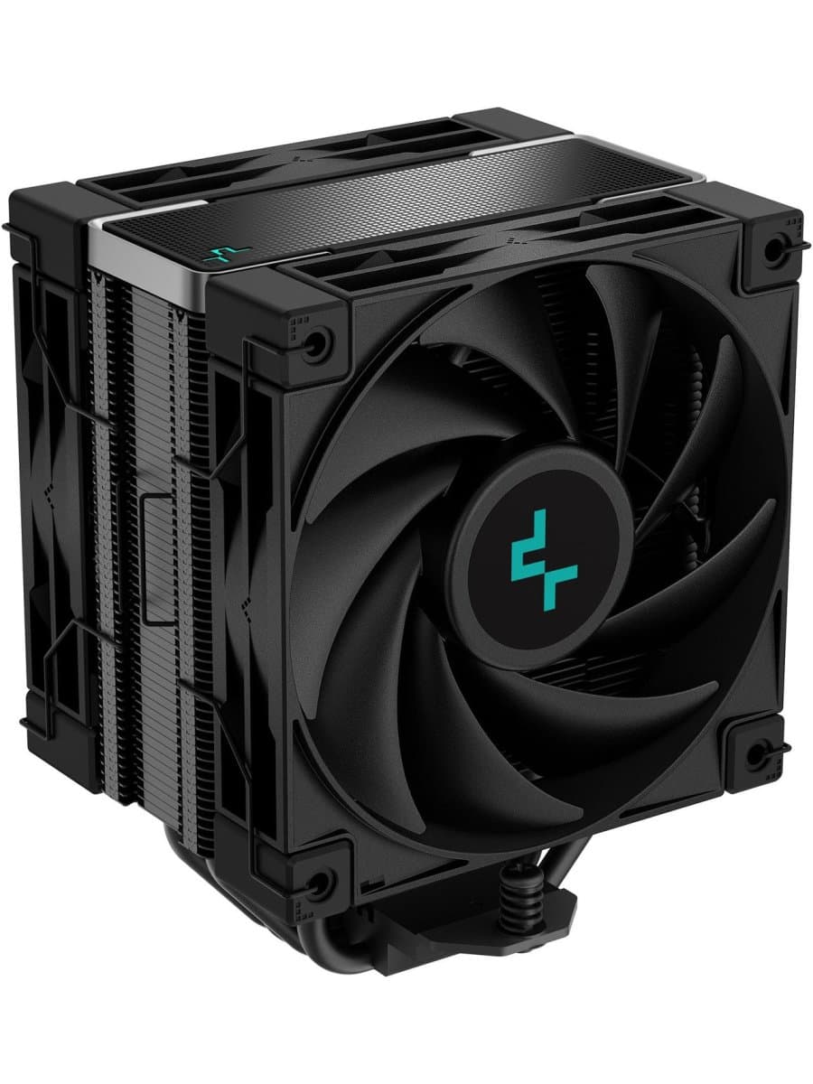 Кулер для процессора DEEPCOOL AK400 ZERO DARK+ LGA1700/1200/115*/AMD 120mm Black PWM FDB fan,500-1850rpm,4HP