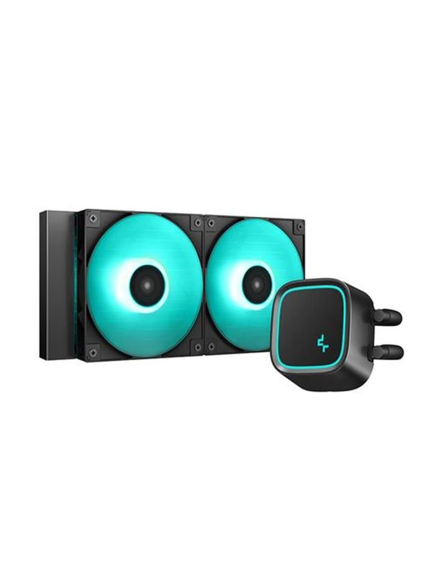 Система охлаждения DEEPCOOL LE500 2x120 MARRS GREEN LED PWM FAN LGA20xx/1700/1200/115*/AMD