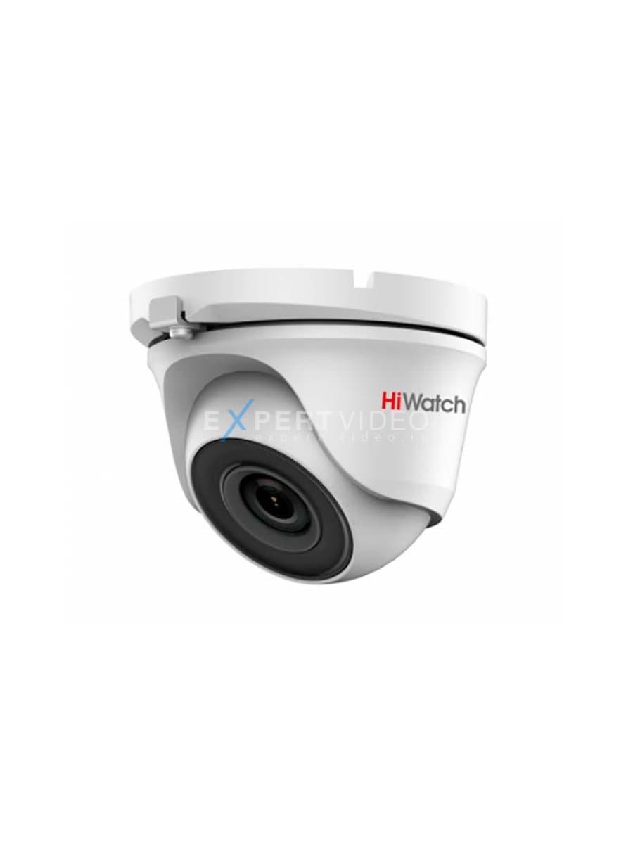 HD-TVI видеокамера HIWATCH DS-T203(B) (2.8mm) купольн,уличная 2MP,IR 20M