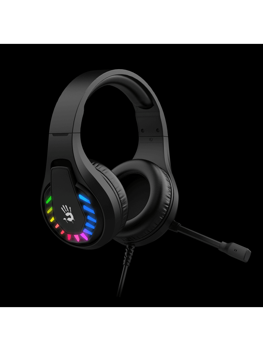 Наушники с микрофоном A4Tech BLOODY G230P RGB Gaming 3.5mm Black