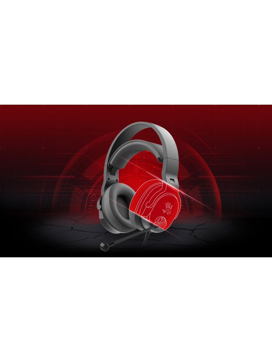 Наушники с микрофоном A4Tech BLOODY G330P RGB Gaming 3.5mm Black