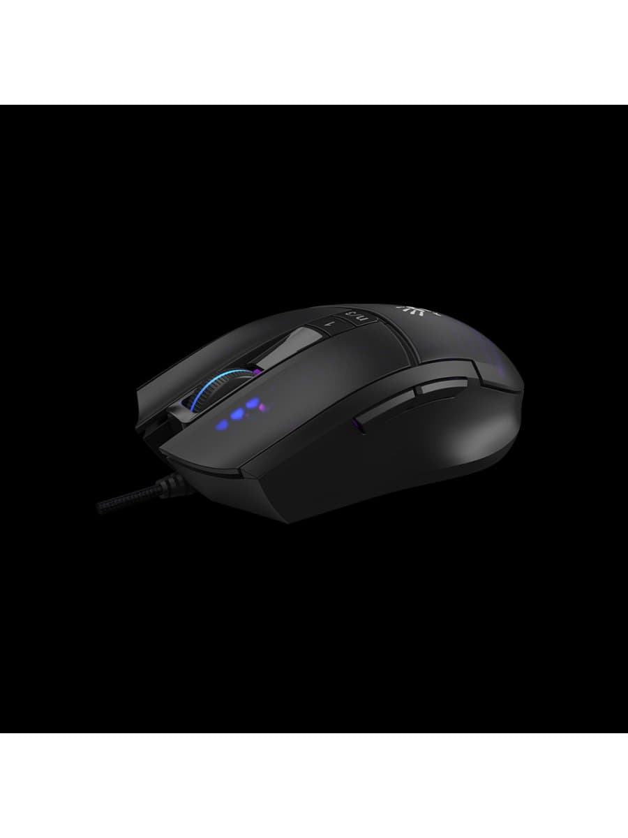 Мышь A4TECH BLOODY L65 MAX LIGHTWEIGHT GAMING 12000CPI STONE BLACK RGB METAL FEET ACTIVE USB