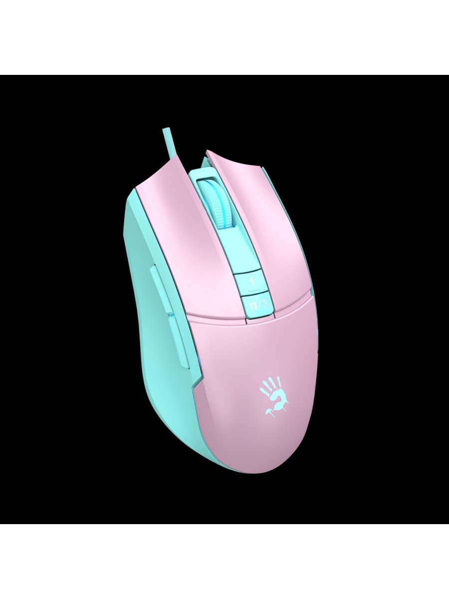 Мышь A4TECH BLOODY L65 MAX LIGHTWEIGHT GAMING 12000CPI STONE BLACK RGB METAL FEET ACTIVE USB