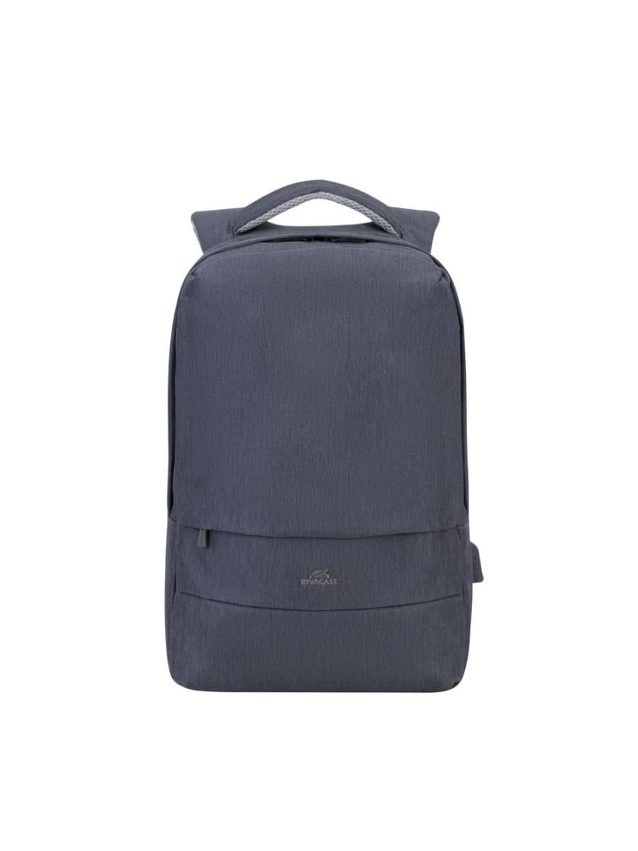 Рюкзак для ноутбука RivaCase 7562 PRATER Anti-Theft Dark Grey 15.6" Backpack