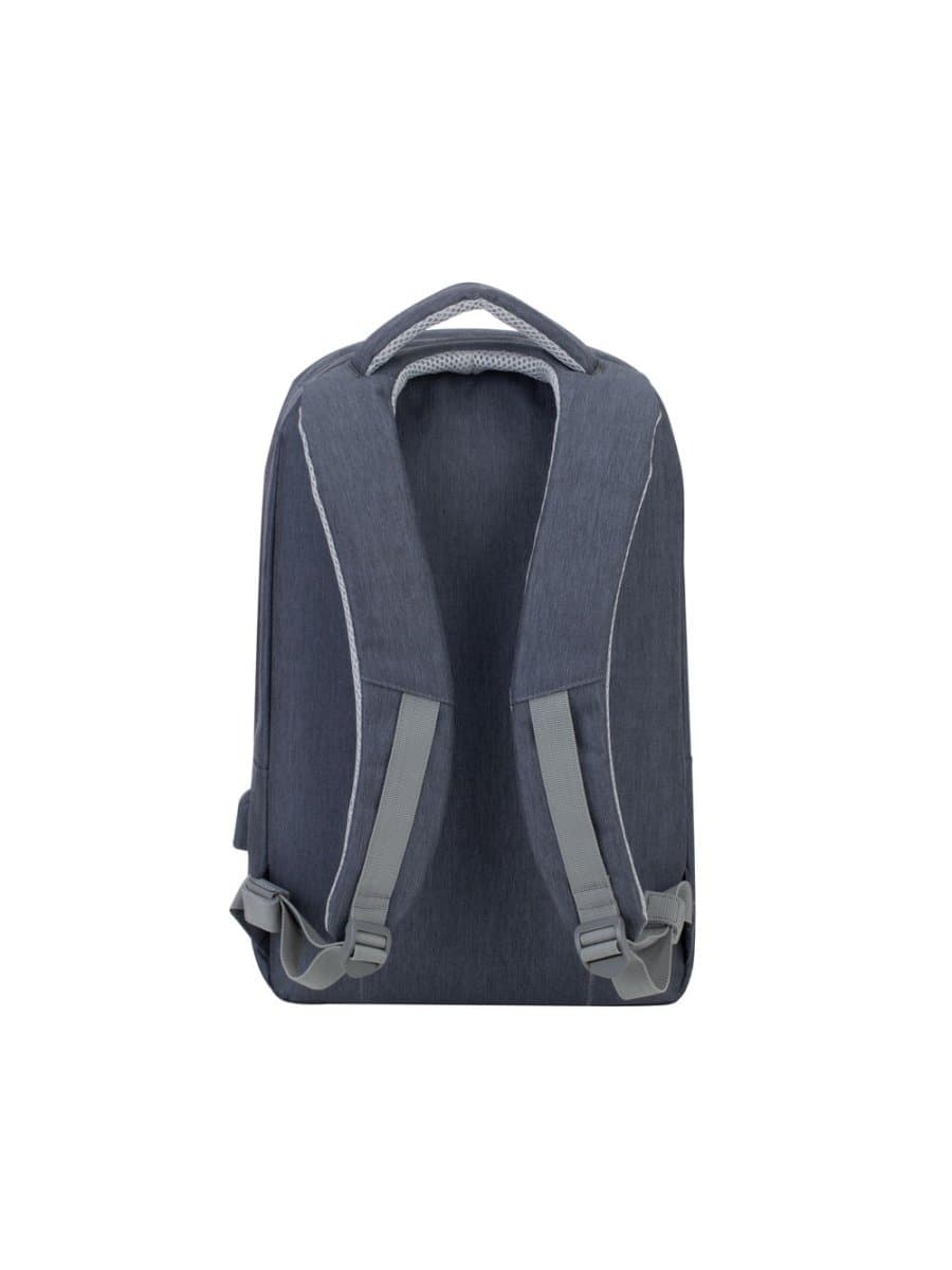 Рюкзак для ноутбука RivaCase 7562 PRATER Anti-Theft Dark Grey 15.6" Backpack
