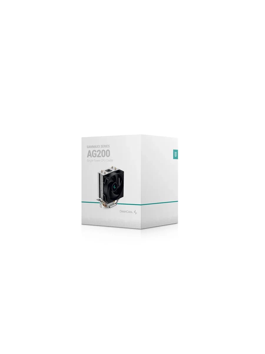 Кулер для процессора DEEPCOOL AG200 LGA115*/1700/1200/AMD 92mm PWM fan,500-3050rpm,2HP