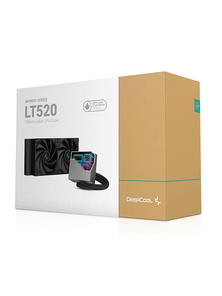 Система охлаждения DEEPCOOL LT520 ARGB, 120*2 FAN LLGA20xx/1700/1200/115*/AMD