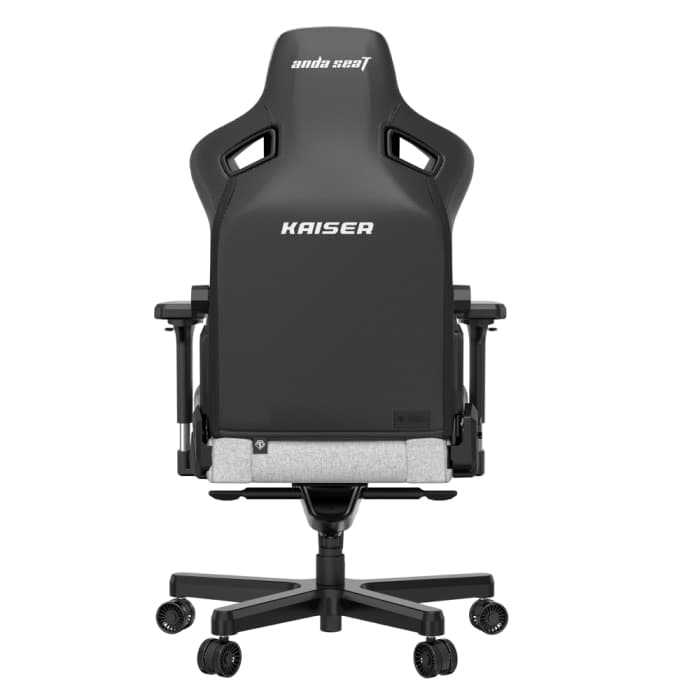 Игровое кресло AndaSeat AD12YDC-L-01-G-PV/F Kaiser 3 L GRAY 4D Armrest 65mm wheels Fabric