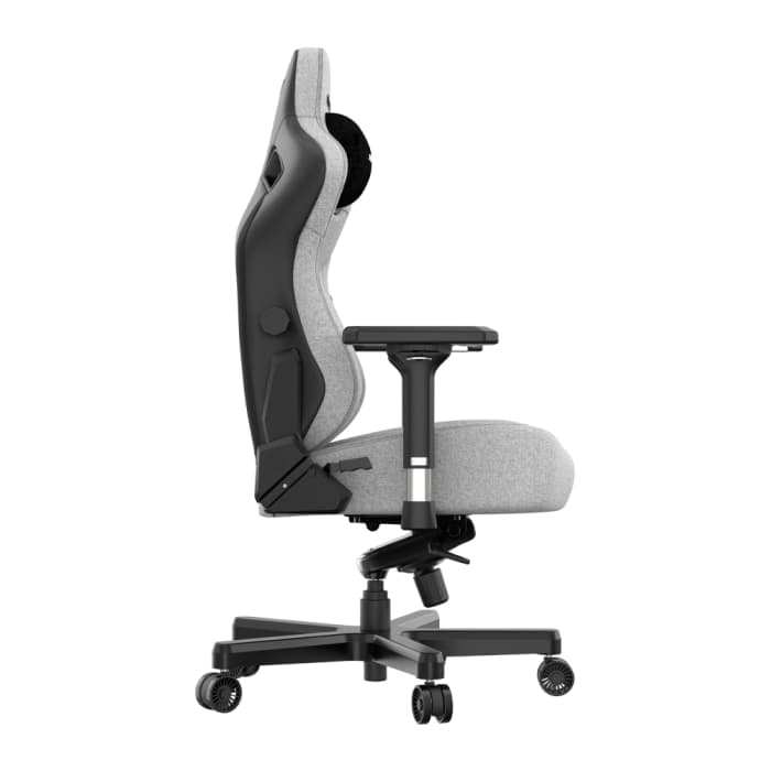 Игровое кресло AndaSeat AD12YDC-L-01-G-PV/F Kaiser 3 L GRAY 4D Armrest 65mm wheels Fabric