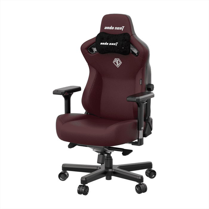 Игровое кресло AndaSeat AD12YDC-L-01-A-PV/C Kaiser 3 L MAROON 4D Armrest 65mm wheels PVC Leather