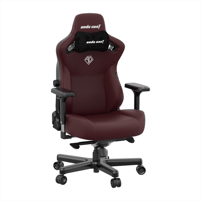 Игровое кресло AndaSeat AD12YDC-L-01-A-PV/C Kaiser 3 L MAROON 4D Armrest 65mm wheels PVC Leather