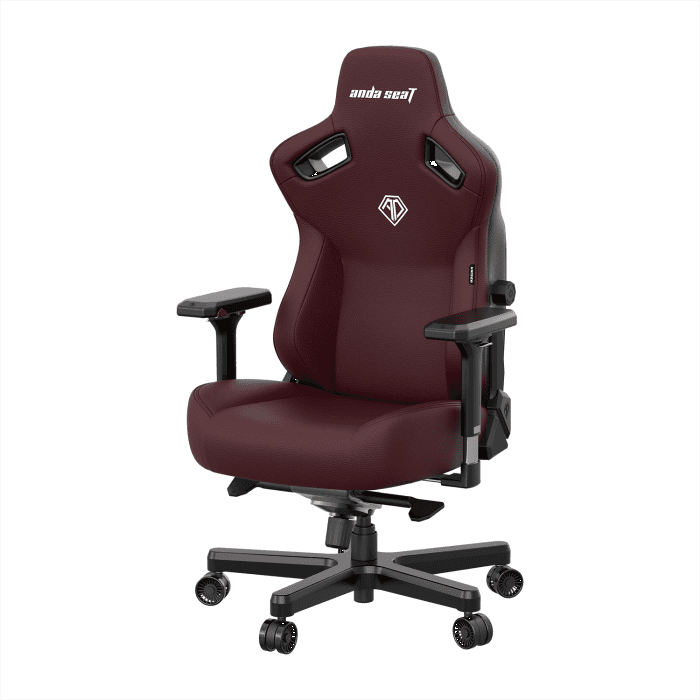 Игровое кресло AndaSeat AD12YDC-XL-01-A-PV/C Kaiser 3 XL MAROON 4D Armrest 65mm wheels PVC Leather