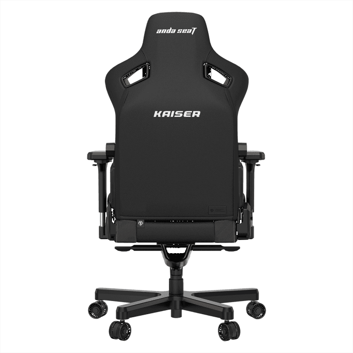 Игровое кресло AndaSeat AD12YDC-XL-01-B-PV/C Kaiser 3 XL BLACK 4D Armrest 65mm wheels PVC Leather