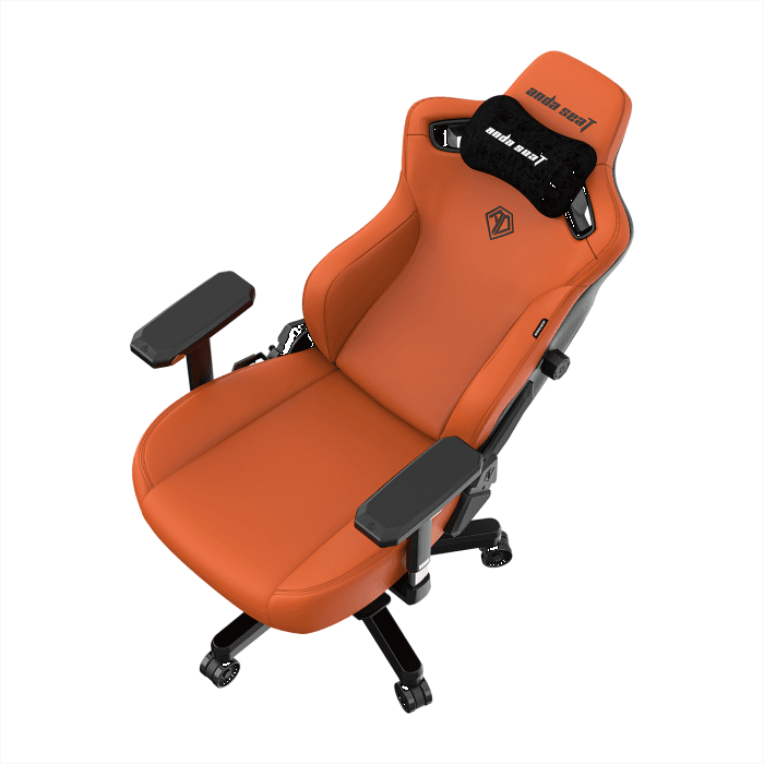 Игровое кресло AndaSeat AD12YDC-XL-01-O-PV/C Kaiser 3 XL ORANGE 4D Armrest 65mm wheels PVC Leather