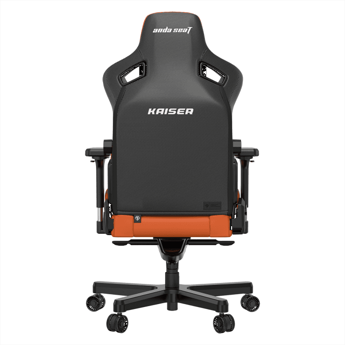 Игровое кресло AndaSeat AD12YDC-XL-01-O-PV/C Kaiser 3 XL ORANGE 4D Armrest 65mm wheels PVC Leather