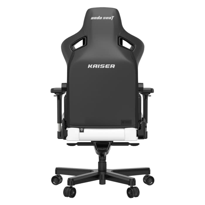 Игровое кресло AndaSeat AD12YDC-XL-01-W-PV/C Kaiser 3 XL WHITE 4D Armrest 65mm wheels PVC Leather