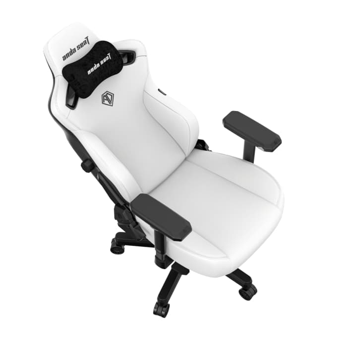 Игровое кресло AndaSeat AD12YDC-XL-01-W-PV/C Kaiser 3 XL WHITE 4D Armrest 65mm wheels PVC Leather