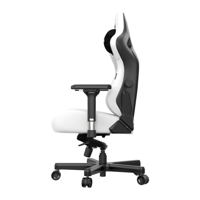 Игровое кресло AndaSeat AD12YDC-XL-01-W-PV/C Kaiser 3 XL WHITE 4D Armrest 65mm wheels PVC Leather