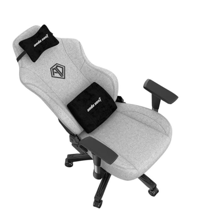Игровое кресло AndaSeat AD18Y-06-G-F Phantom 3 GRAY 2D Armrest 60mm wheels Fabric