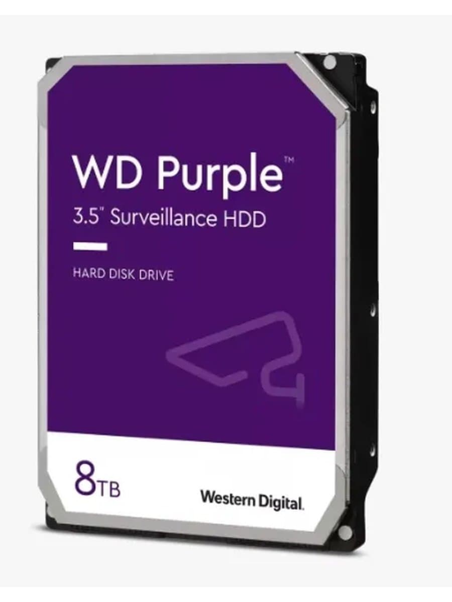 Жесткий диск HDD WD 8TB 5400rpm 128MB WD84PURU SURVEILLANCE SATA3
