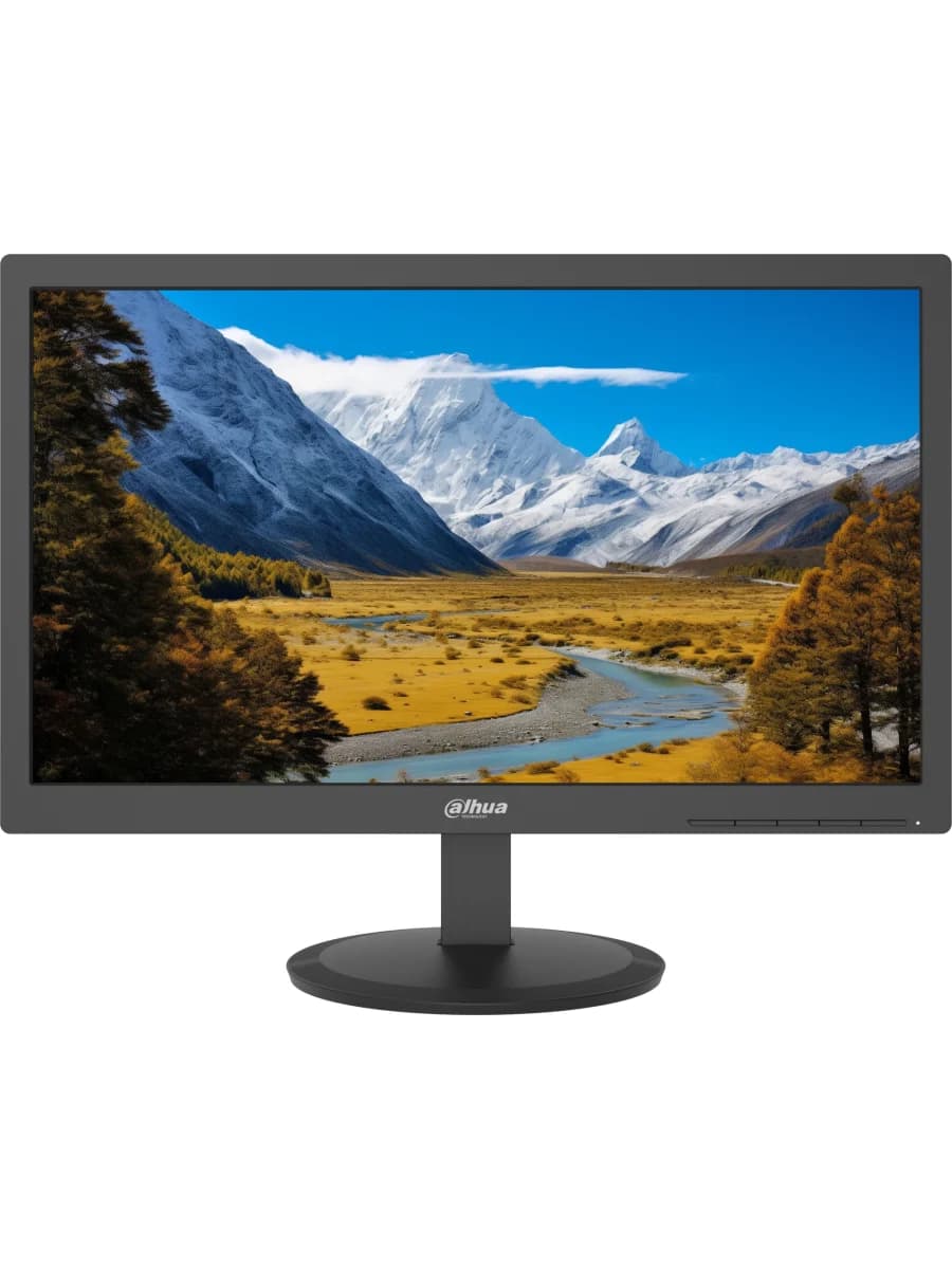 Монитор DAHUA 19,5" DHI-LM20-A202V,TN, BLACK 1600x 900 16:9 HD; 600:1;250cd/m2; 5ms,VGA