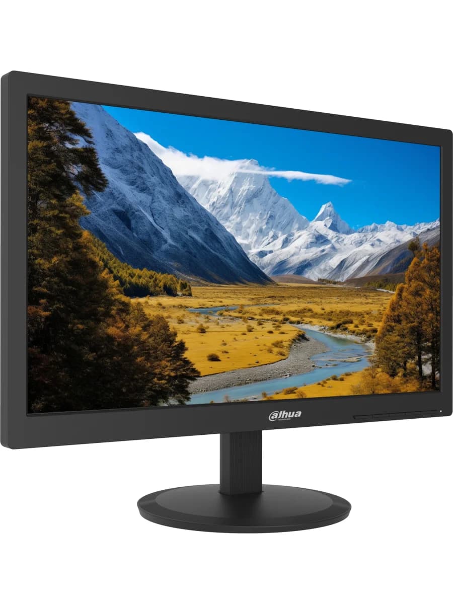 Монитор DAHUA 19,5" DHI-LM20-A202V,TN, BLACK 1600x 900 16:9 HD; 600:1;250cd/m2; 5ms,VGA