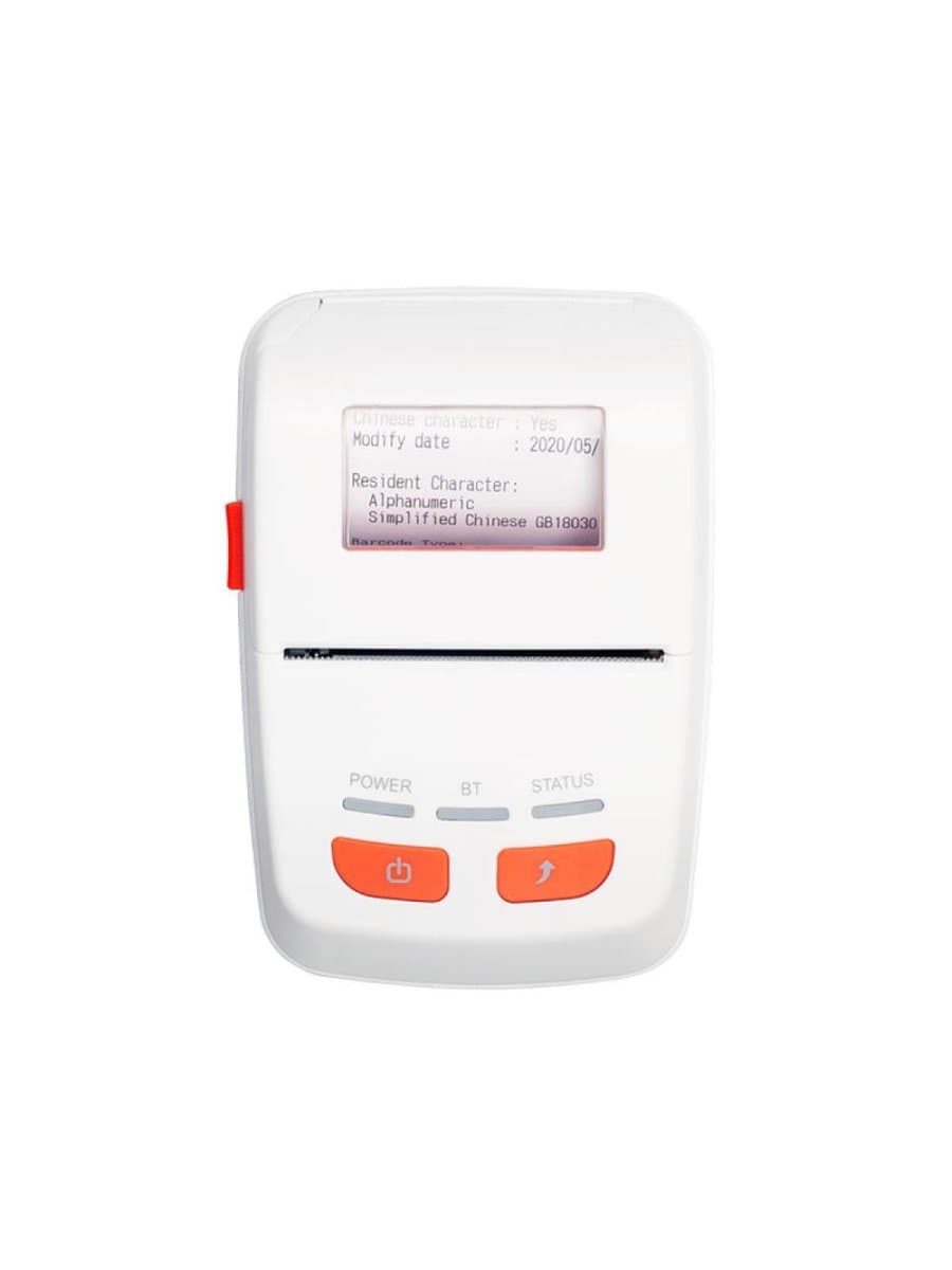 Мобильный чековый принтер Xprinter XP-P501A 58mm mobile Receipt printer USB+Bluetooth, Black, 70mm/s, EU plug