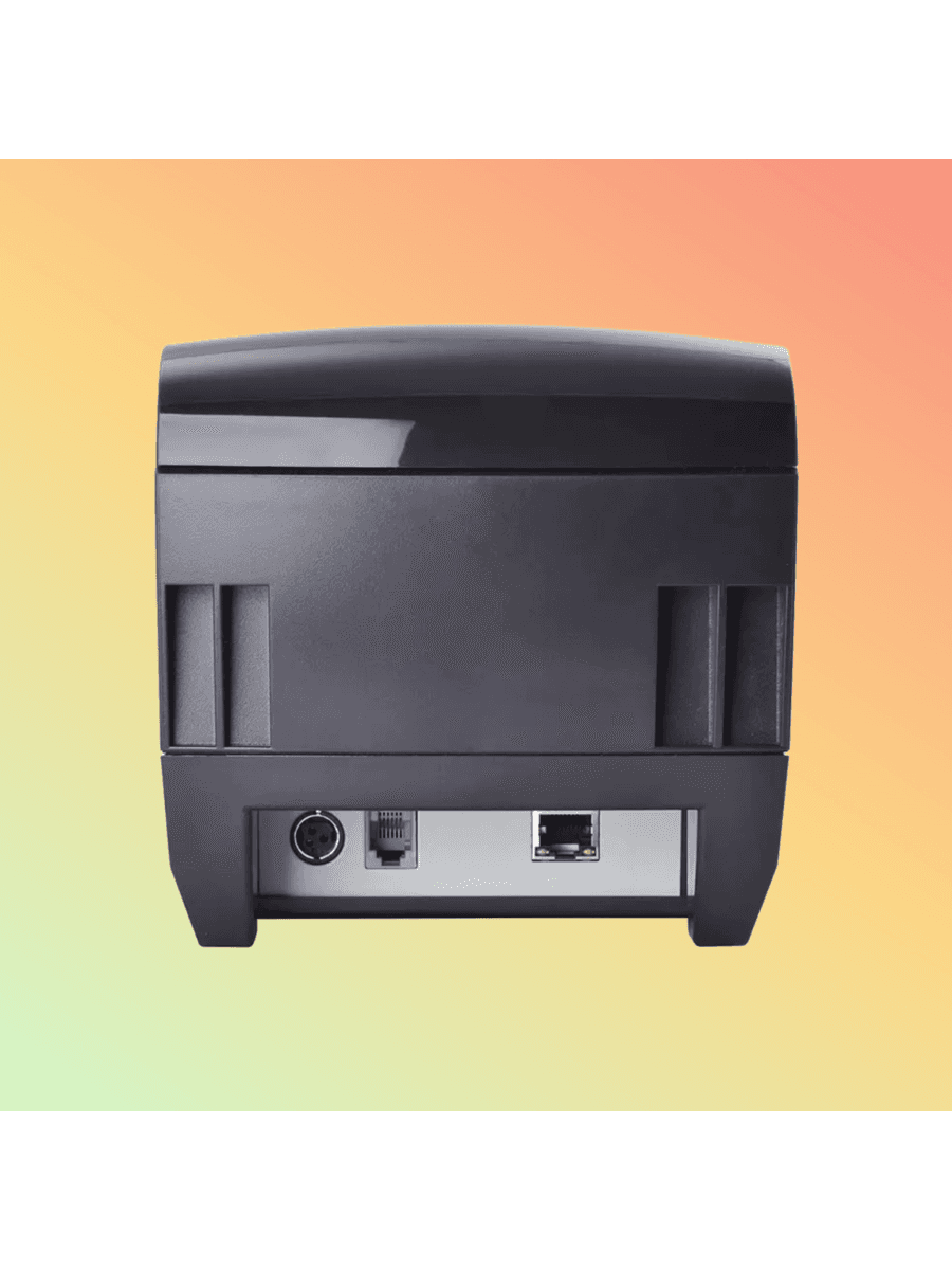 Термопринтер чеков Xprinter XP-V320L 80mm direct thermal Receipt printer USB+LAN, Black, 230mm/s, EU plug