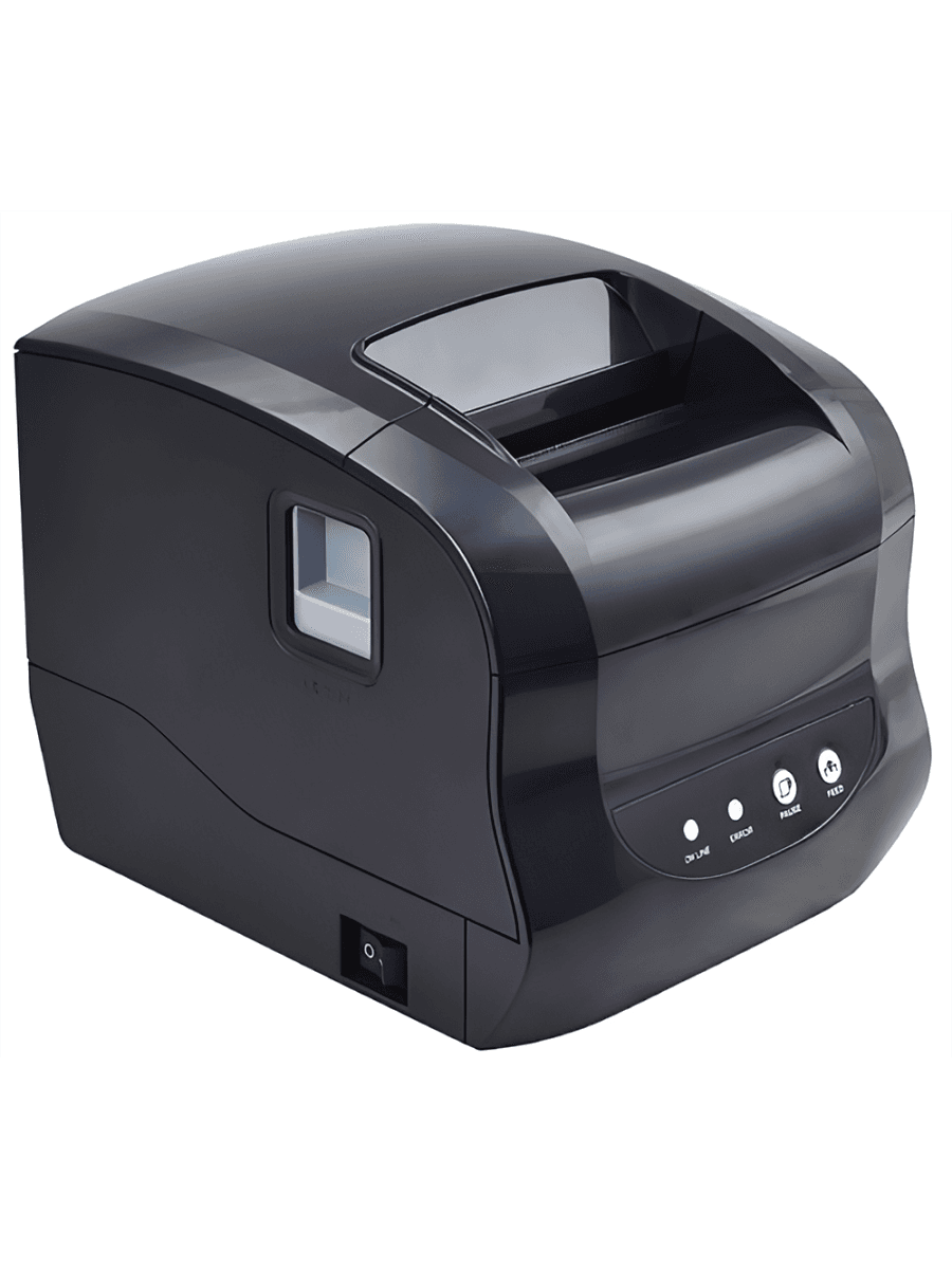 Термопринтер штрих-кодов и чеков Xprinter XP-365B 3inch direct thermal barcode&amp;Receipt printer USB,Black,127mm/s,EU plug