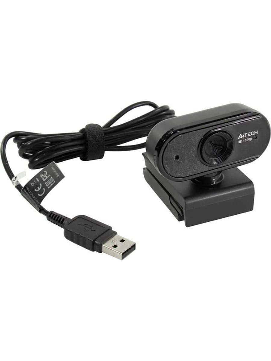 Веб-камера A4Tech PK-925H 1080p FHD USB 2MP(16MP) + Mic BLACK
