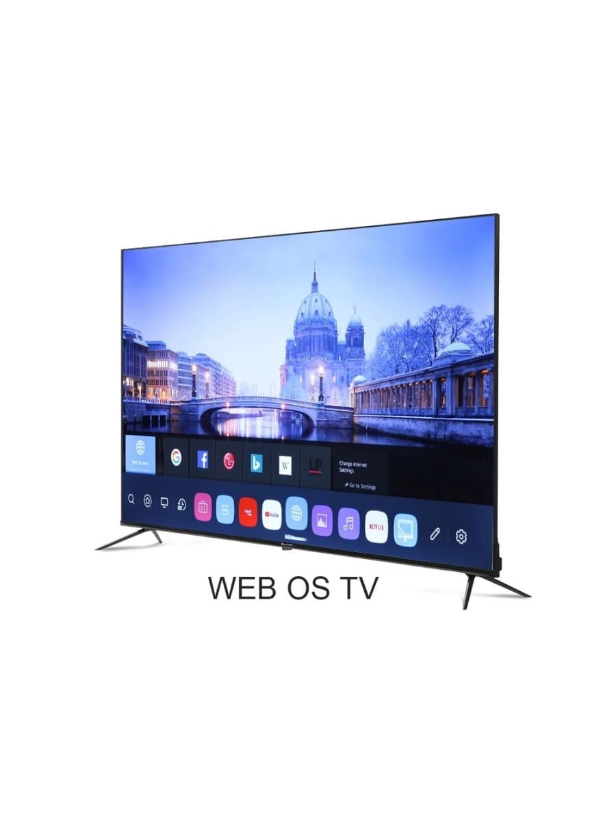 Телевизор YASIN LED TV 43UD81 43" FHD 1920x1080, WebOS 450 cd/m2 1000000:1 6ms 178/178 DVB-T2/C/S2 WiFi