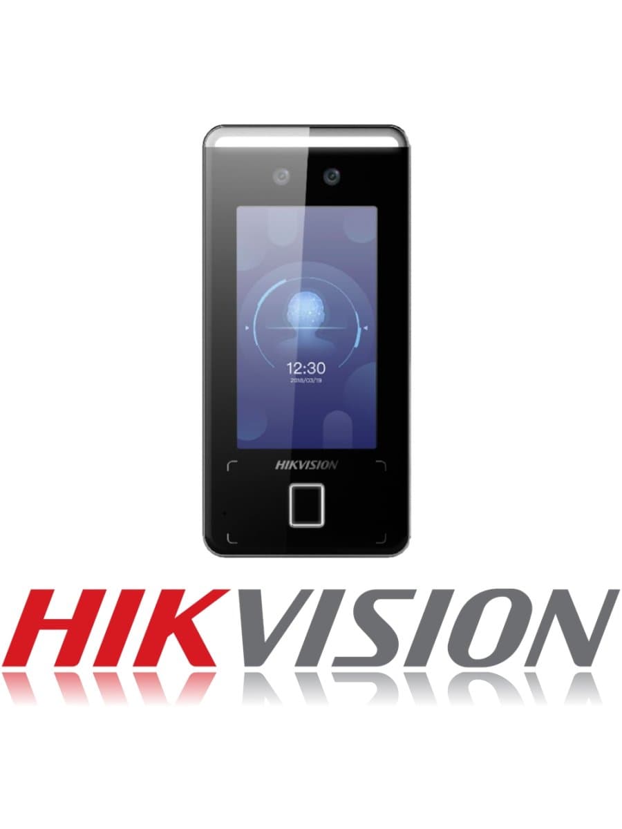 Терминал доступа HIKVISION DS-K1T341CMF(STD) распознавание лиц,отпечаток,Mifare,IP65