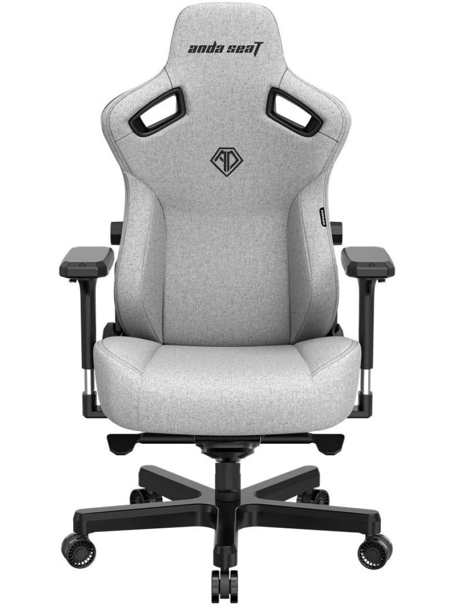 Игровое кресло AndaSeat AD12YDC-XL-01-G-PV/F Kaiser 3 XL GRAY 4D Armrest 65mm wheels Fabric