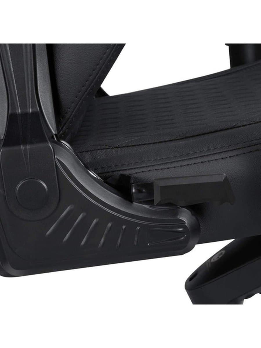 Игровое кресло AndaSeat AD12XL-DARK-B-PV/C-B02 DARK KNIGHT XL BLACK 4D Armrest 65mm wheels PVC Leather