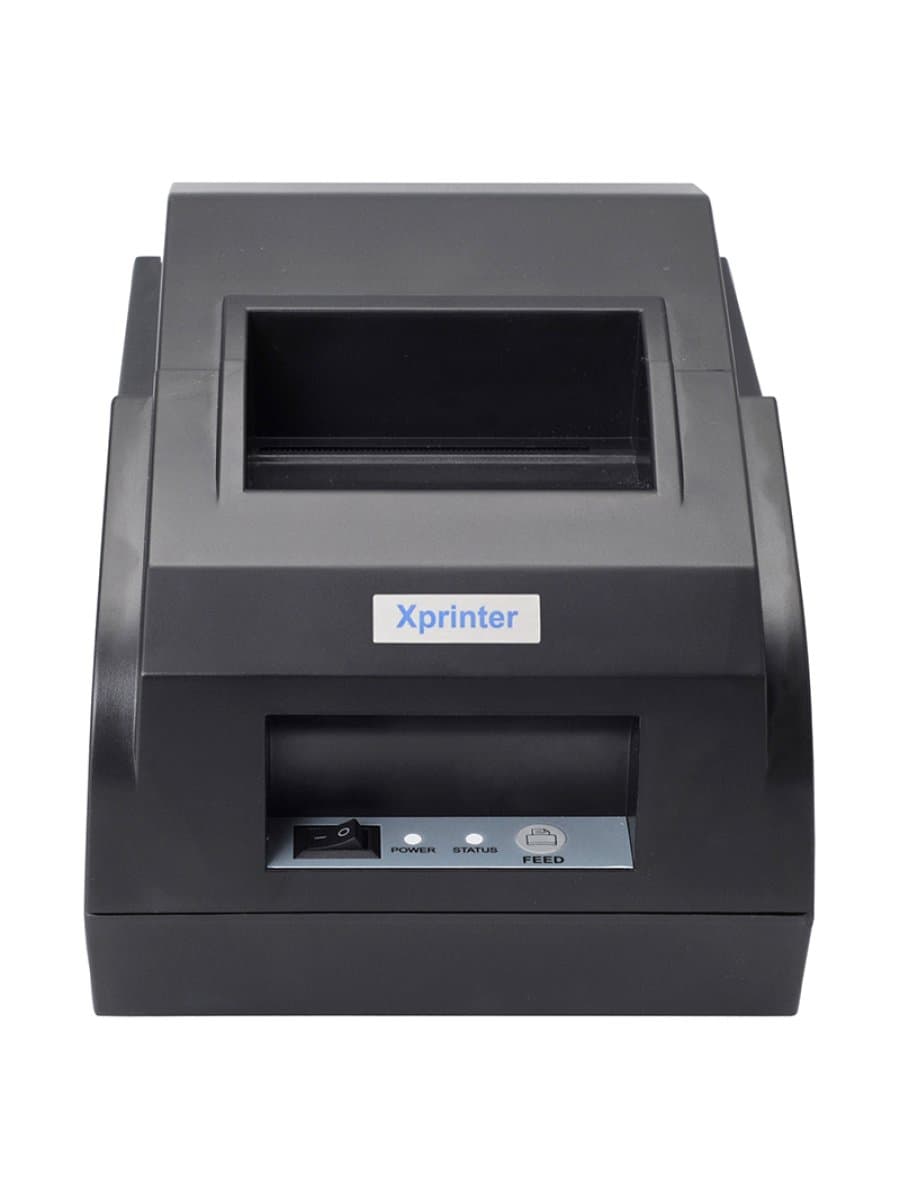 Принтер чеков Xprinter XP-58IIL 58mm desktop receipt printer, USB+bluetooth, 90mm/s, EU plug