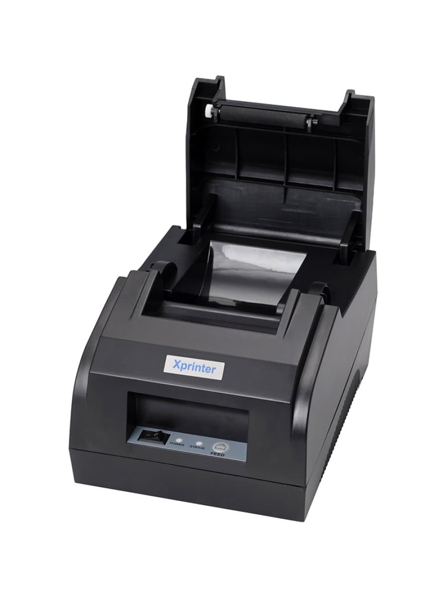 Принтер чеков Xprinter XP-58IIL 58mm desktop receipt printer, USB+bluetooth, 90mm/s, EU plug